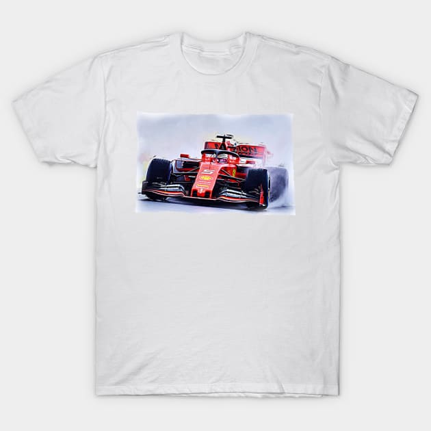 Vettel T-Shirt by DeVerviers